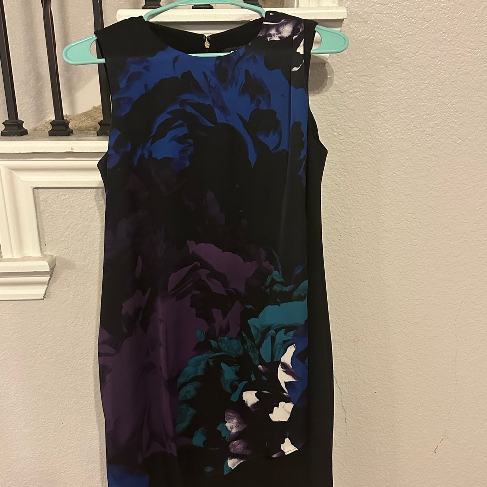 DKNY Dress with Floral Detail